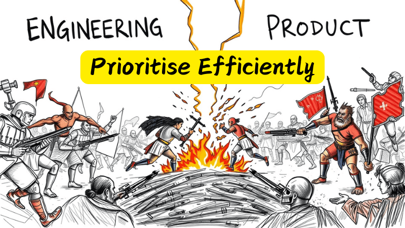 How to win the Product vs. Engineering prioritisation battle