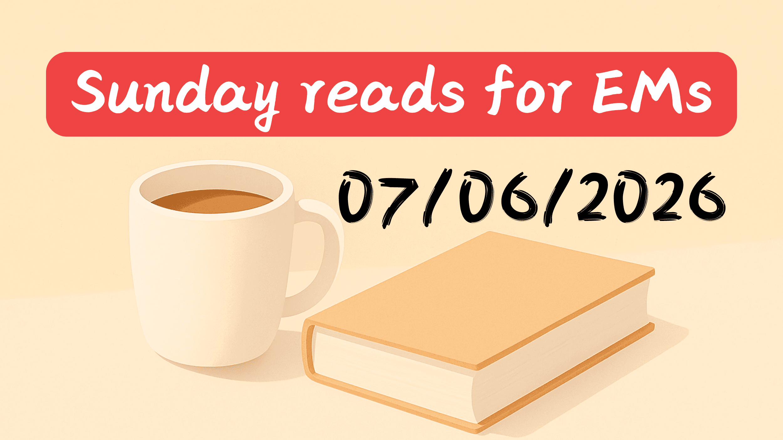 #48 | Sunday reads for EMs