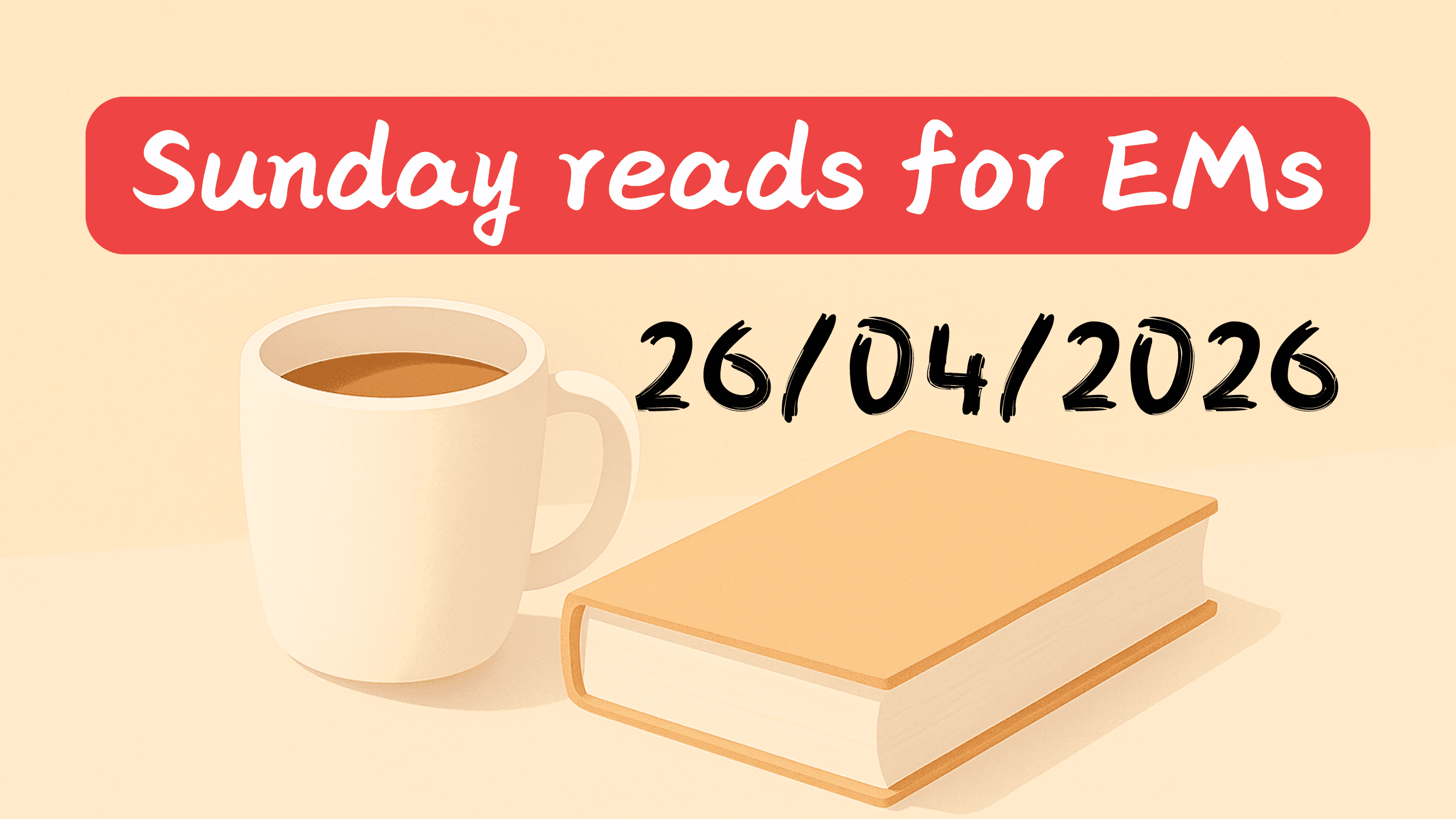 #42 | Sunday reads for EMs