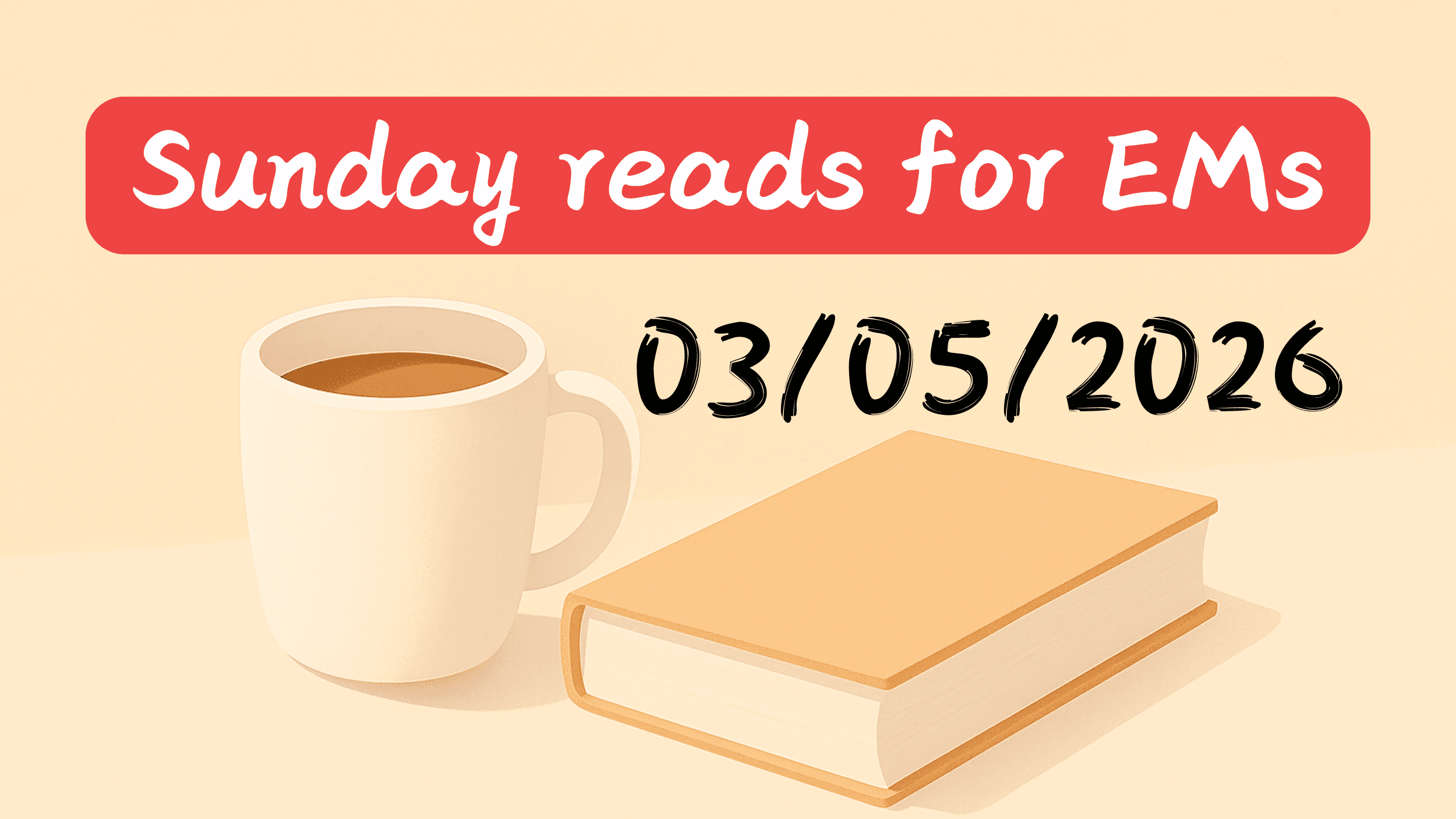 #43 | Sunday reads for EMs