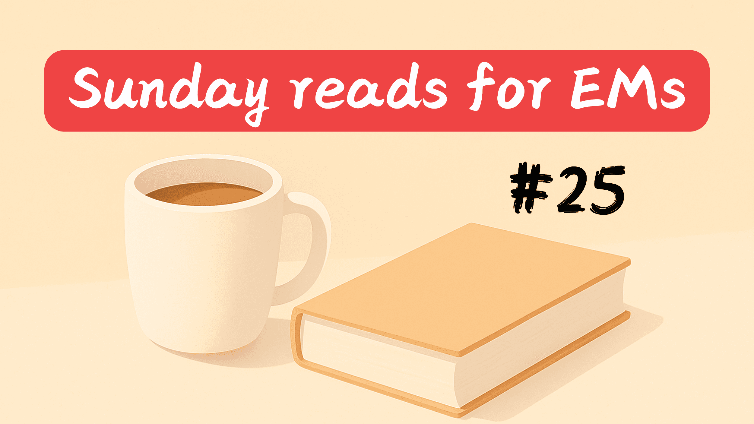 #25 | Sunday reads for EMs