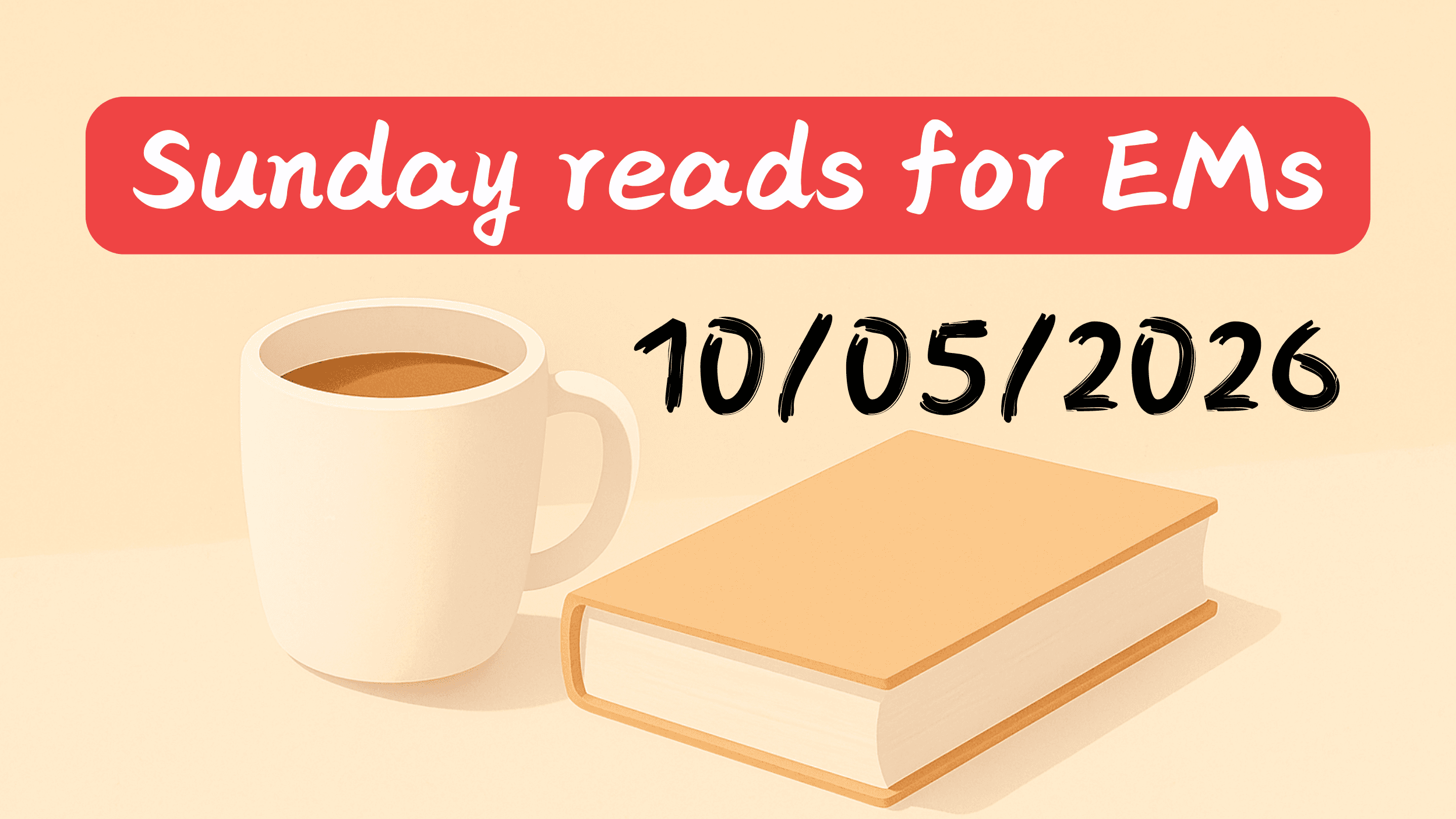 #44 | Sunday reads for EMs