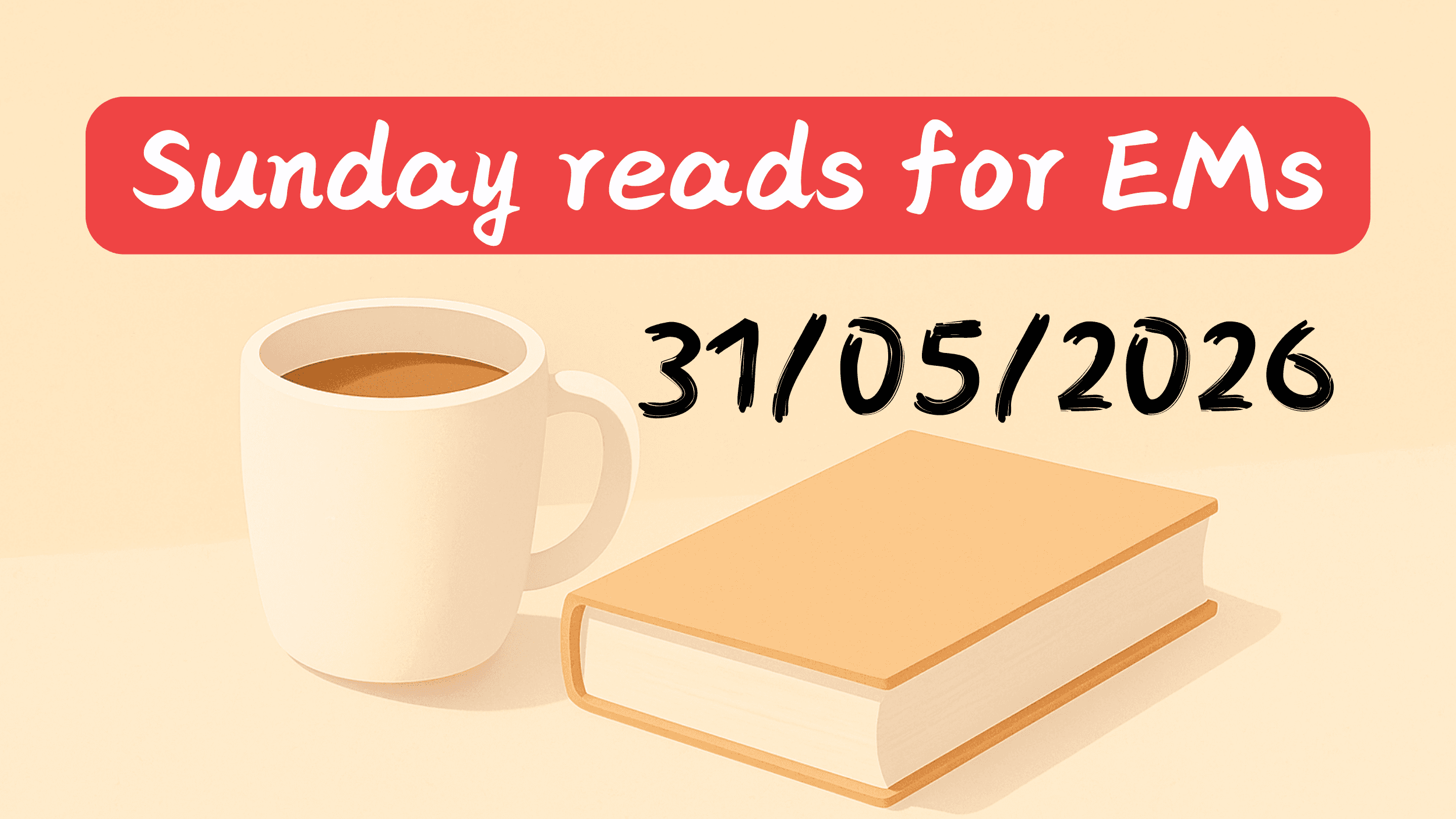 #47 | Sunday reads for EMs