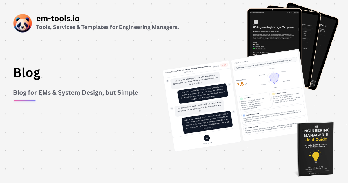 Blog - Engineering Management & System Design Articles | Engineering ...